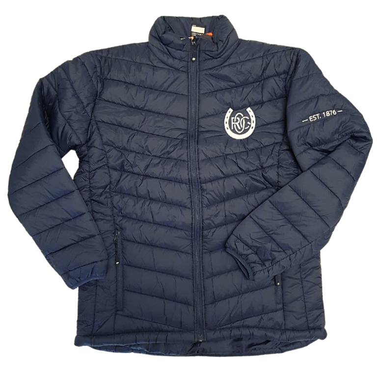 Adult Navy Puffer Jacket - Oakbank